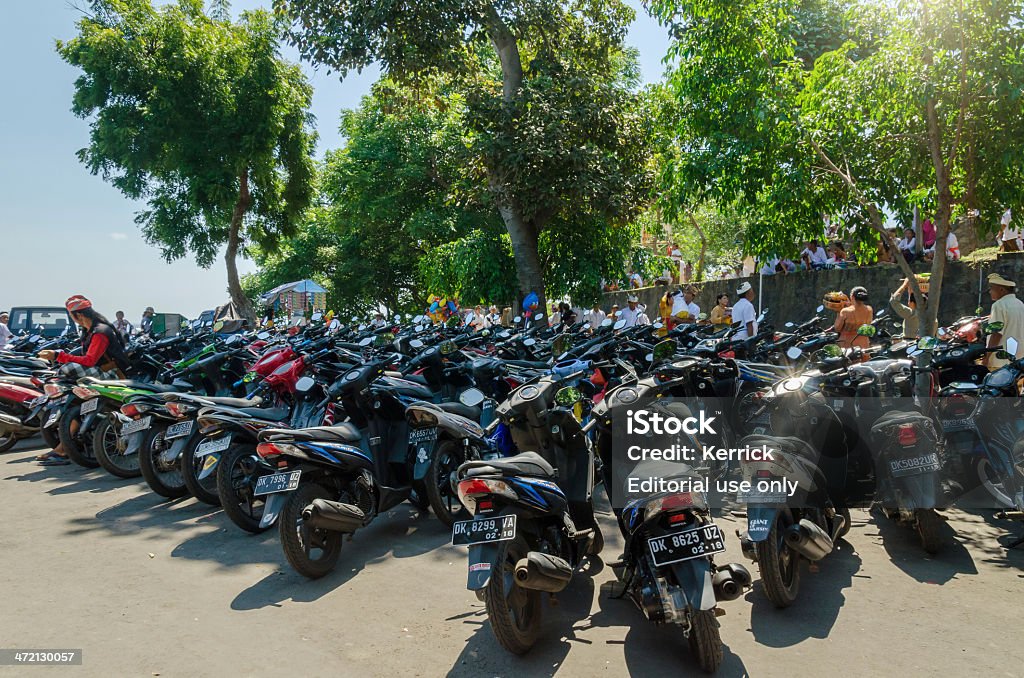 Typische mopeds in Bali, Indonesien - Lizenzfrei Asiatische Kultur Stock-Foto