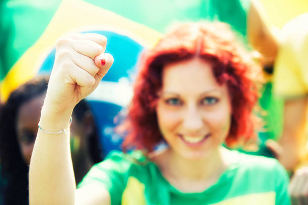 istock Sport fans cheering a game 472130343