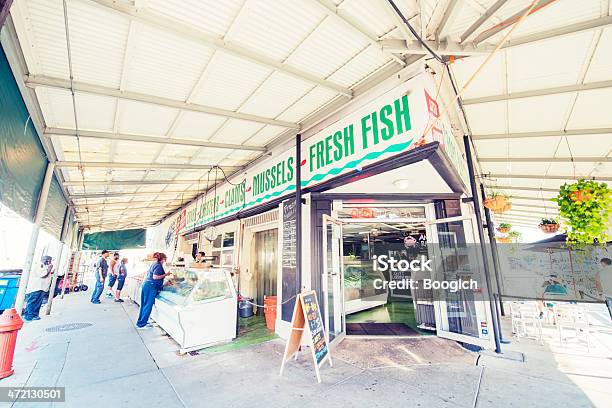 Mercado De Peixe Em Filadélfia - Fotografias de stock e mais imagens de Ao Ar Livre - Ao Ar Livre, As Américas, Balcão de Pagamento