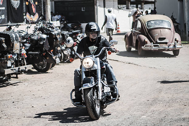 Harley-Davidson 1340 Heritage Springer in motorcycle rally Sangiovese Tour, on September 3, 2022 in Ravenna, Italy