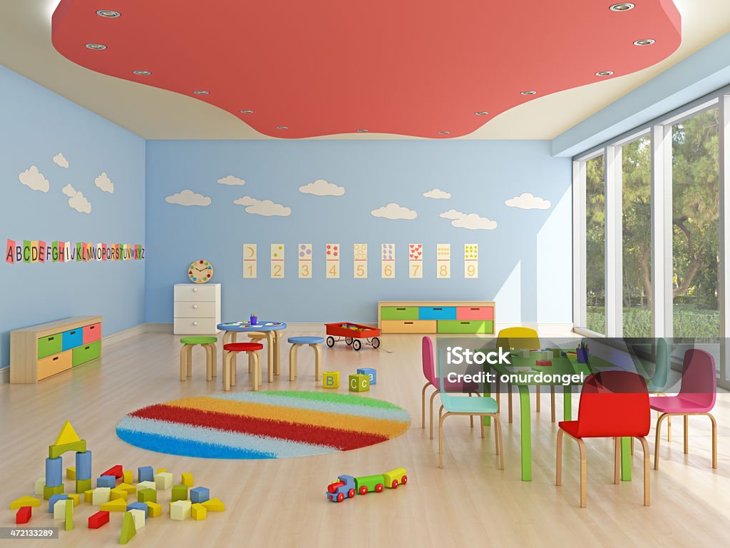 Nursery Child Room Child Stock Photo