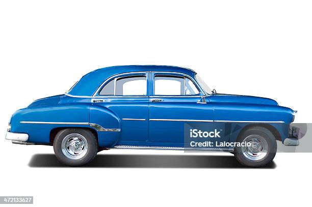 American De Automóviles Foto de stock y más banco de imágenes de 1950-1959 - 1950-1959, Antiguo, Azul