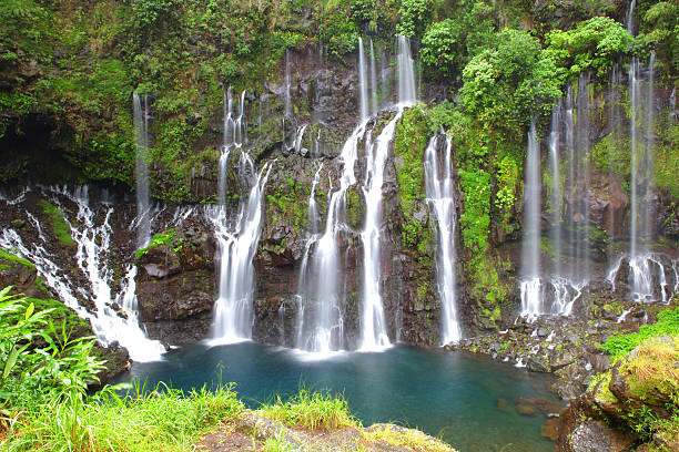 istock Cascade Langevin - Reunion Island 472133991