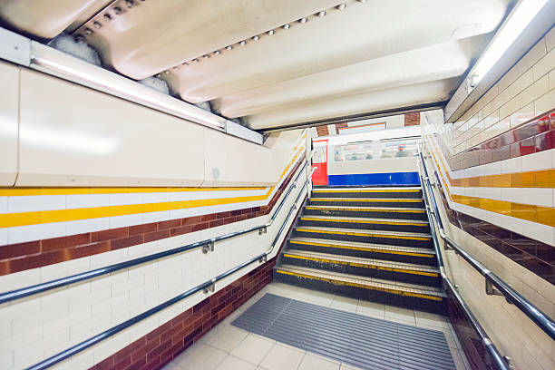 istock London Retro Underground Subway Station Steps 472134681