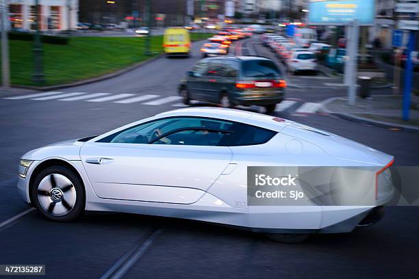 Volkswagen Xl1 Stock Photo - Download Image Now - Automobile Industry, Blurred Motion, Brussels-Capital Region