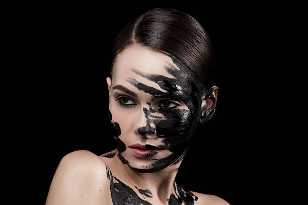 istock Creative portrait of a girl. 472135890