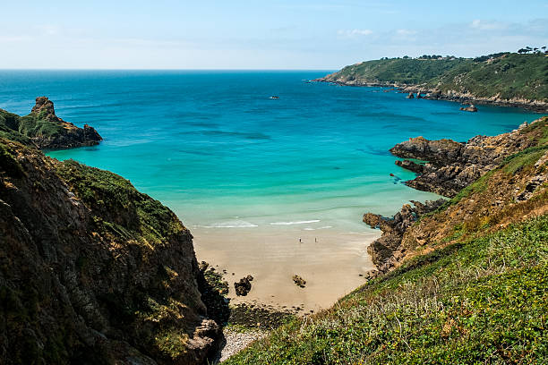 istock Le Petit Port, Huet Bay Mill, Guernsey 472137567