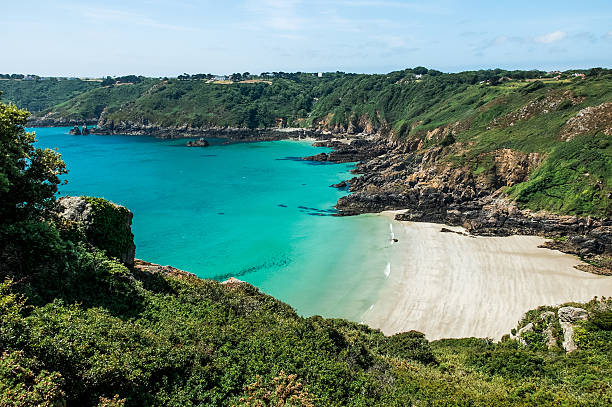 istock Le Petit Port, Huet Bay Mill, Guernsey 472137583