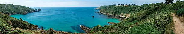 Photo of Panorama of Moulin Huet Bay, Guernsey