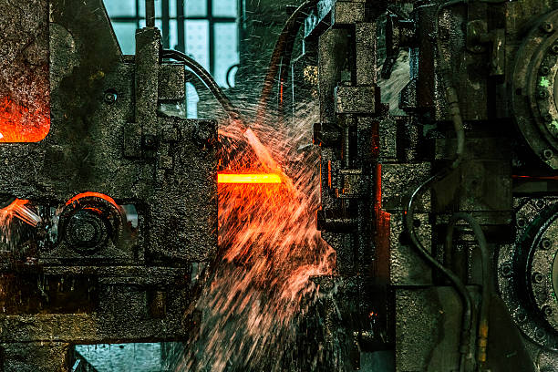 istock water cooling of roling mill line 472138709