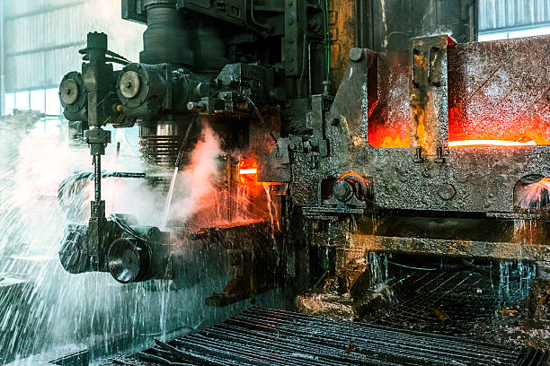 istock water cooling of roling mill line 472138719