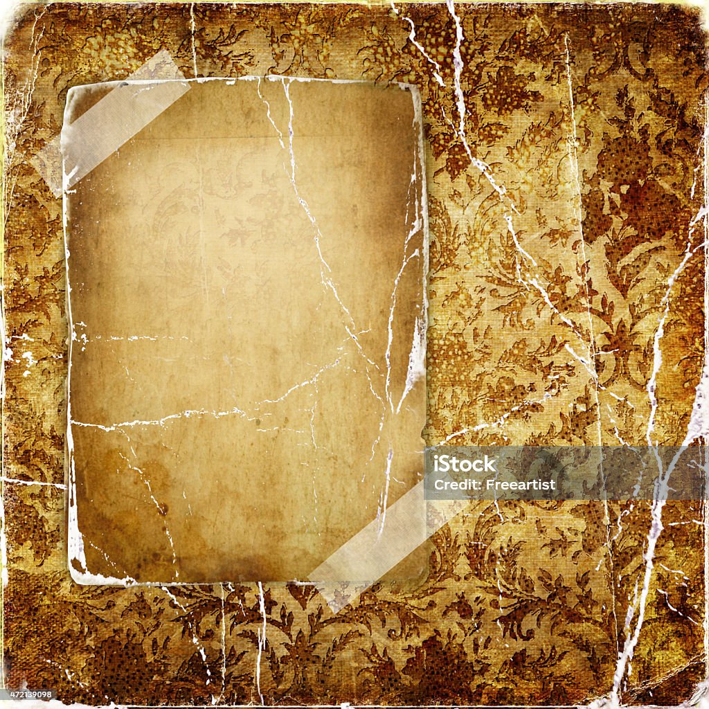 Old Torn Background Vintage Torn Background With Blank Page 2015 Stock Photo