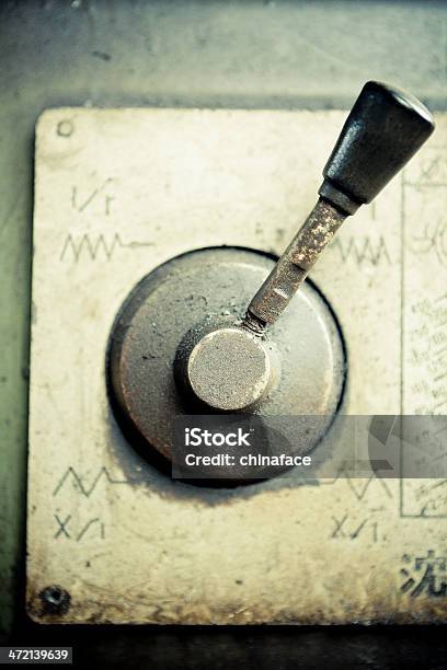 Vintage Industrial Machinery Stock Photo - Download Image Now - Engine, Factory, The Past