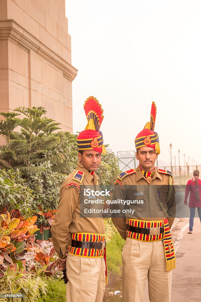Delhi Police Guarding India Gate Stock Photo - Download Image Now - Adults  Only, Armed Forces, Army - iStock