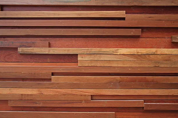 Modern wooden wall for luxury property design, Textured background