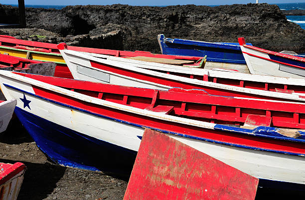 istock Fishing boats as Salinas 472141936