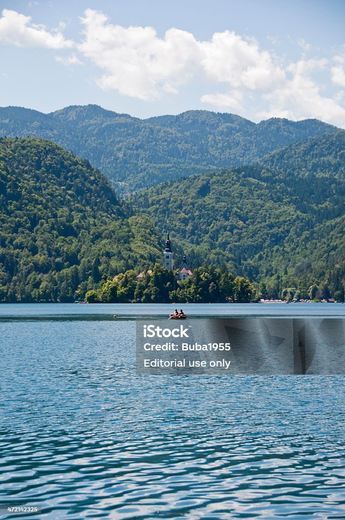 Озеро Блед в Словении - Стоковые фото Архитектура роялти-фри