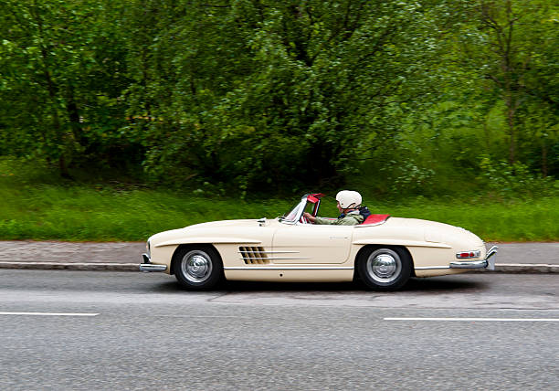 mercedes-benz 300 sl desde 1958 - supercar racecar collectors car domestic car fotografías e imágenes de stock