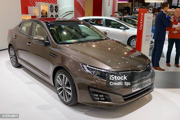 Kia Optima Stock Photo - Download Image Now - KIA, 2014, Automobile Industry