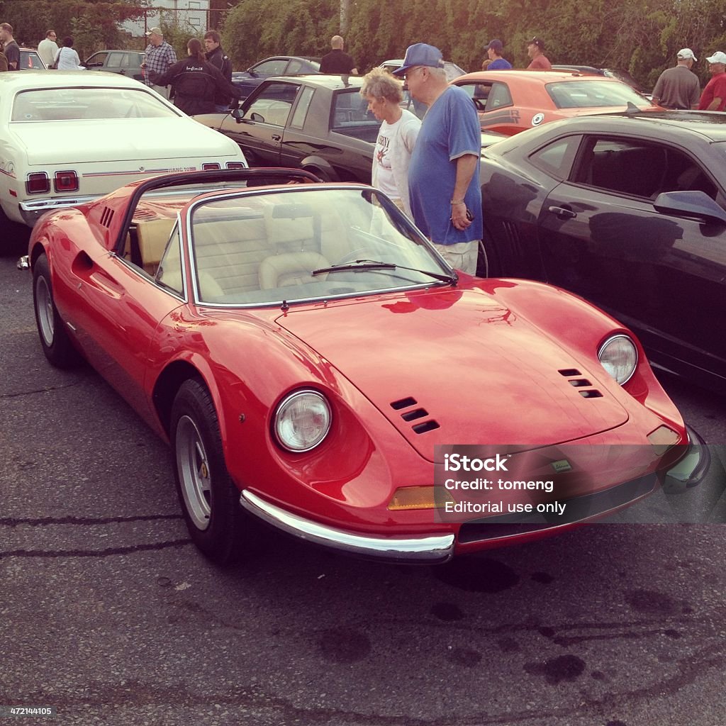 Ferrari Dino Replica - Photo de Apple Incorporated libre de droits