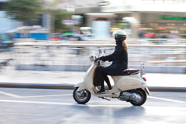 Vespa 스쿠터 스톡 사진