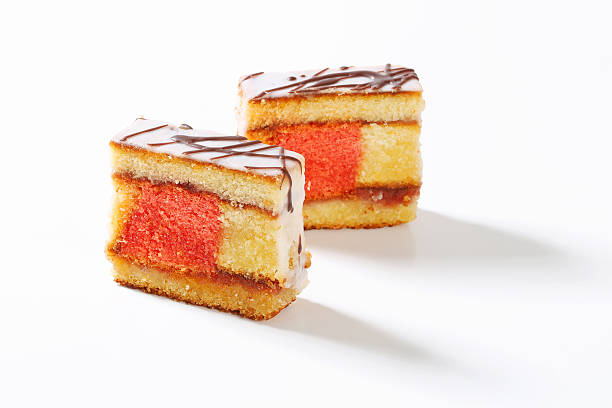 istock Sweet pink punch cake 472146415