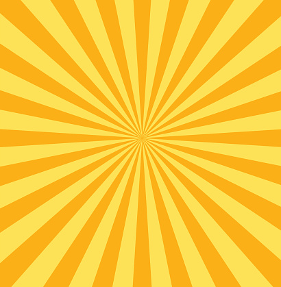 Yellow Stripes Background Stock Photo - Download Image Now - Abstract,  Backgrounds, Circle - iStock