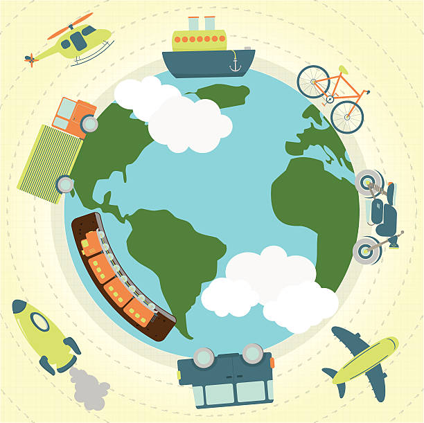 ilustrações, clipart, desenhos animados e ícones de transporte em todo o mundo - cruise ship business retail freight transportation