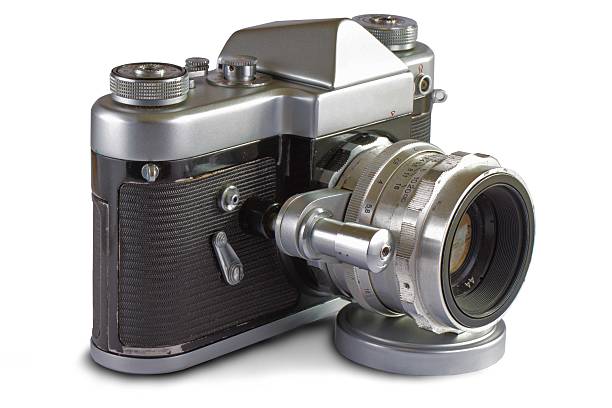 istock Soviet 35 mm Film SLR Photo Camera 472148410
