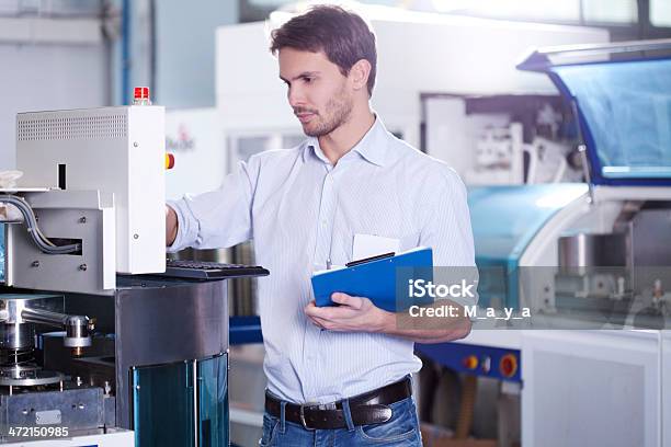 Man Working Stock Photo - Download Image Now - Adult, Blue-collar Worker, Business