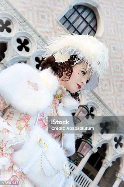 Foto de Atraente Palácio Dos Doges Máscara De Carnaval De Veneza Itália A Europa e mais fotos de stock de Adulto