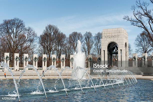 National World War Ii Memorial In Washington Dc Atlantic Arch Stock Photo - Download Image Now