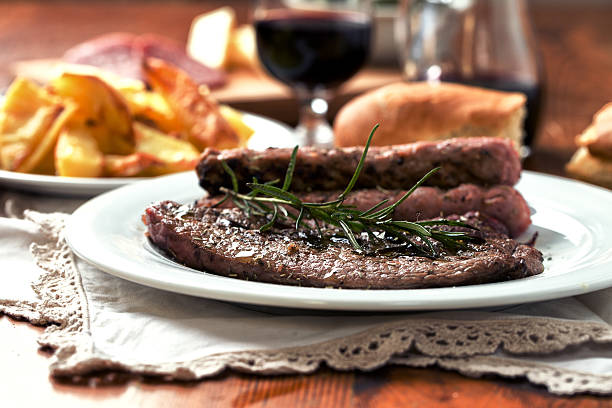 istock Fillet of beef with sausage 472153379