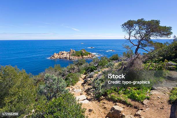 Beautiful Mediterranean Coast Stock Photo - Download Image Now - 2015, Bay of Water, Beach