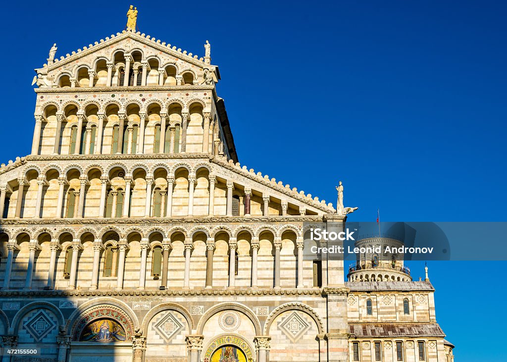 Facade of the Pisa Cathedral - Italy 2015 Stock Photo