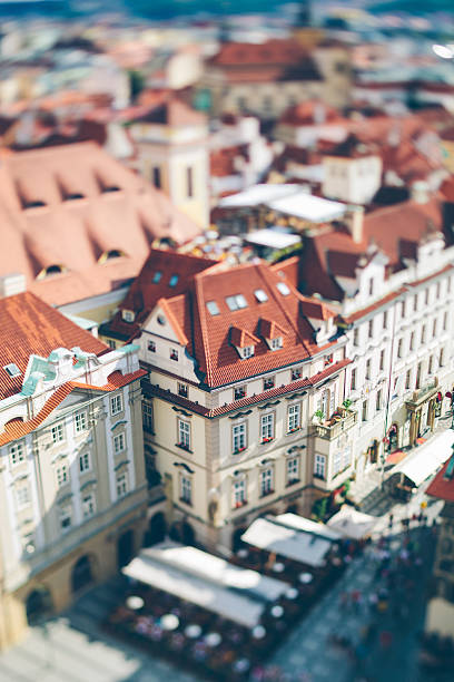 istock City of Prague, Tilt Shift Lens 472155797