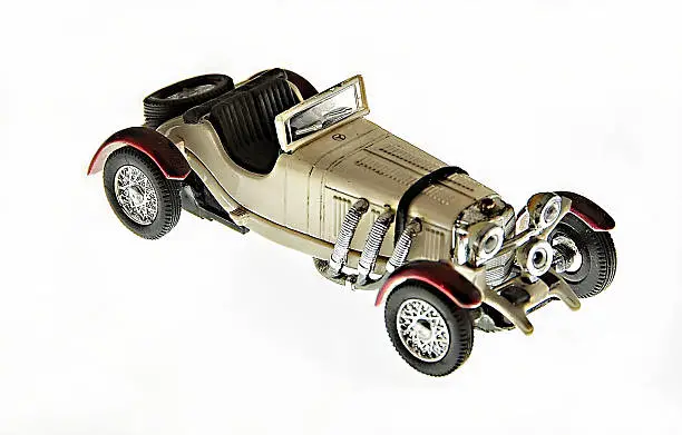 Photo of old model car toy