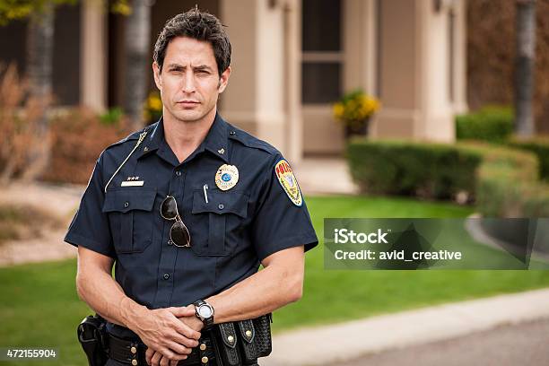 Foto de Policial Retrato e mais fotos de stock de Força Policial - Força Policial, EUA, Cultura Americana