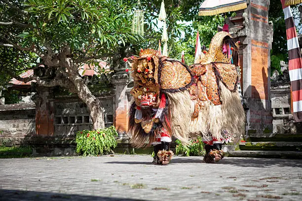 Photo of Barong Dance show, Indonesian  mythology perform