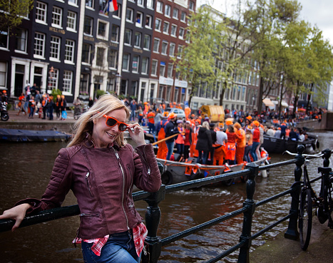 King's Day Celebrations Amsterdam, Holland