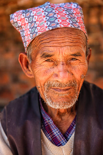 istock Old Nepali man resting in Bhaktapur 472157759