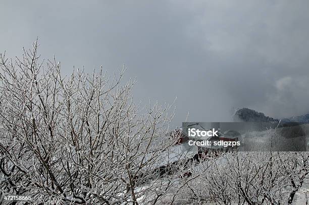 Taishan Im Schnee Stockfoto und mehr Bilder von Altertümlich - Altertümlich, Antiker Gegenstand, Asien