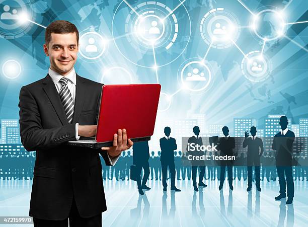 Business Man Employer Stock Photo - Download Image Now - Human Capital, Leadership, Manager