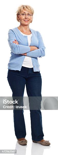 Senior Woman Stock Photo - Download Image Now - Mature Women, Women, Cut Out