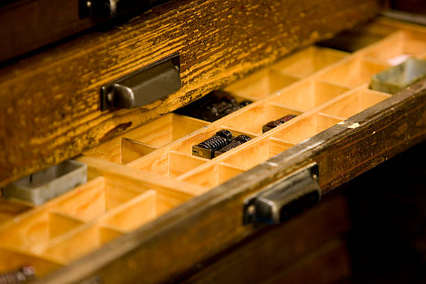 istock Vintage printing press.JH 472162985