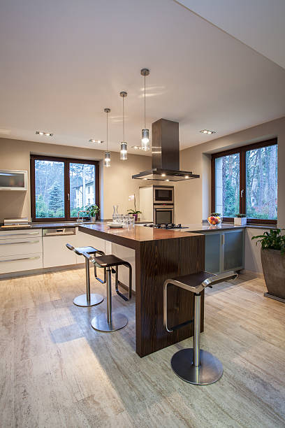 istock Modern, contemporary kitchen in Travertine House 472164231