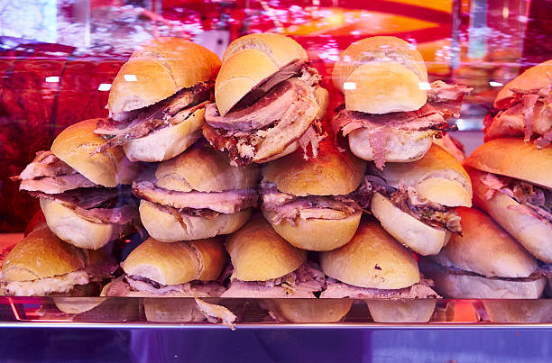 istock tasty sandwiches with pork 472165114