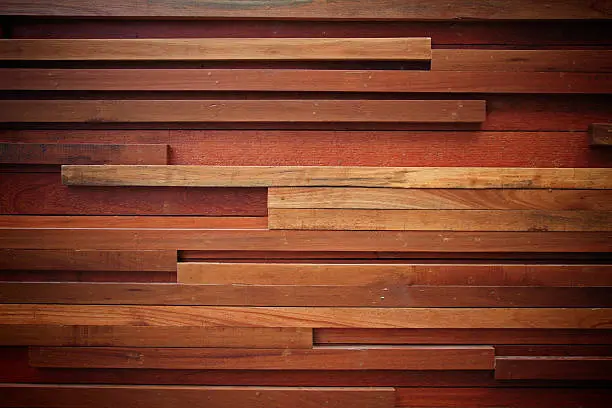 Modern wooden wall decoration for luxury property design, Textured background
