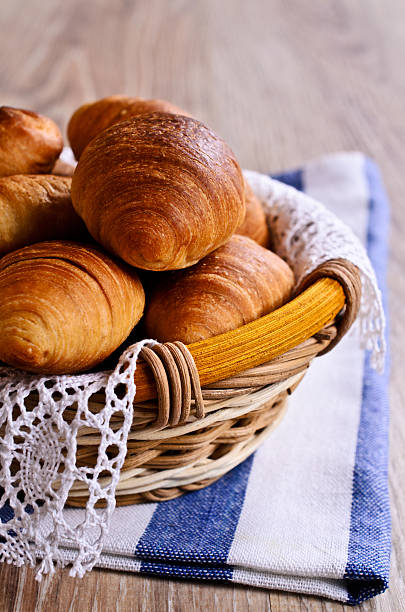 istock Croissants in a basket 472165344