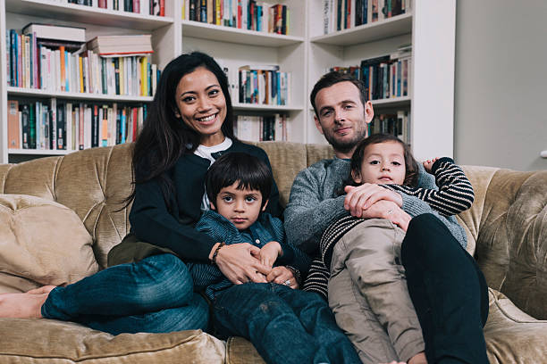 istock Young mixed race family 472166221